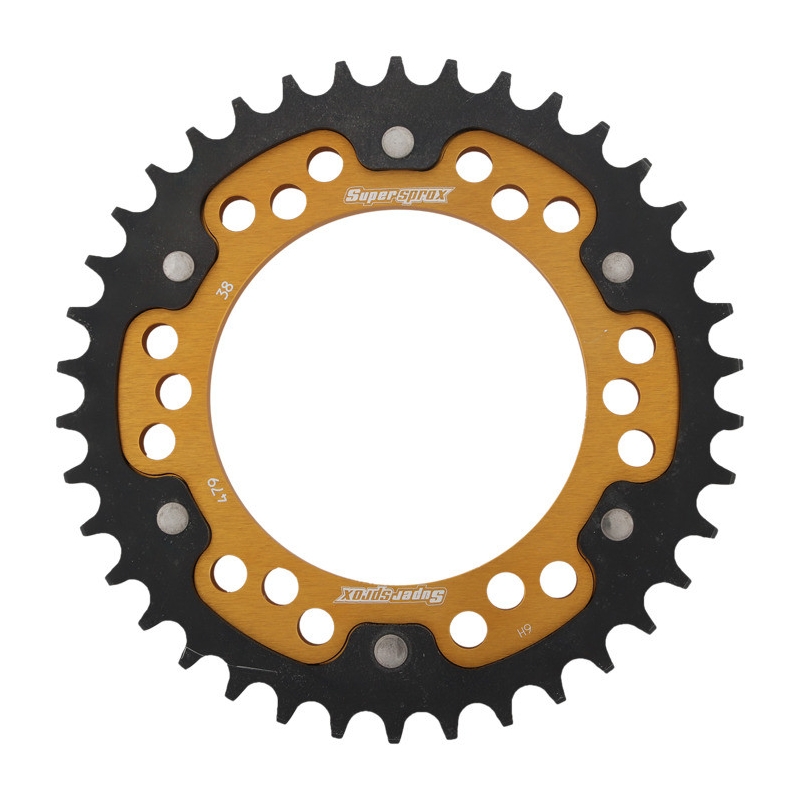 Ketten Rad SUPERSPROX STEALTH gold 38T, 530