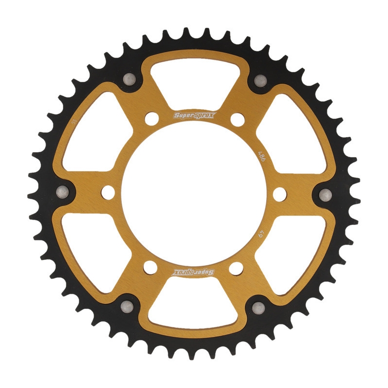 Ketten Rad SUPERSPROX STEALTH gold 49T, 520