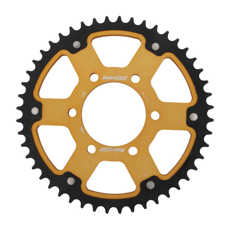 Ketten Rad SUPERSPROX STEALTH gold 48T, 530