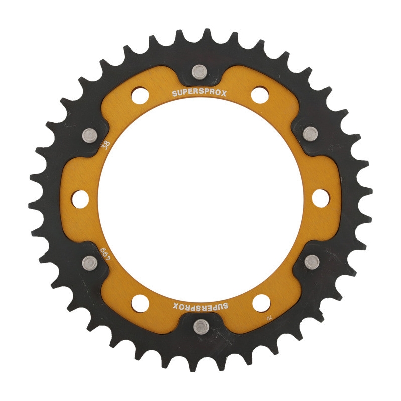 Ketten Rad SUPERSPROX STEALTH gold 38T, 530