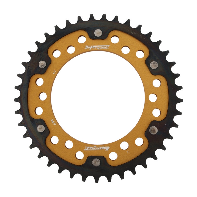 Ketten Rad SUPERSPROX STEALTH gold 41T, 530