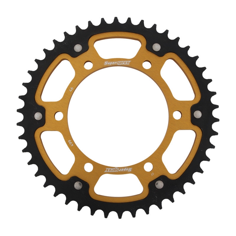 Ketten Rad SUPERSPROX STEALTH gold 46T, 530