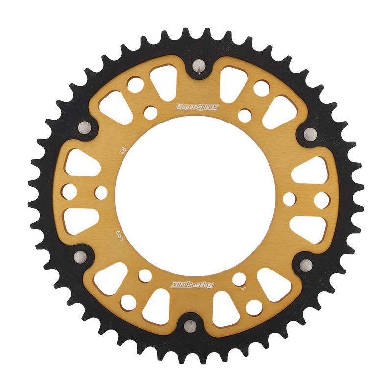Ketten Rad SUPERSPROX STEALTH gold 48T, 530