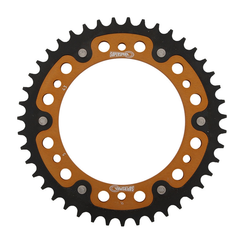 Ketten Rad SUPERSPROX STEALTH gold 43T, 520
