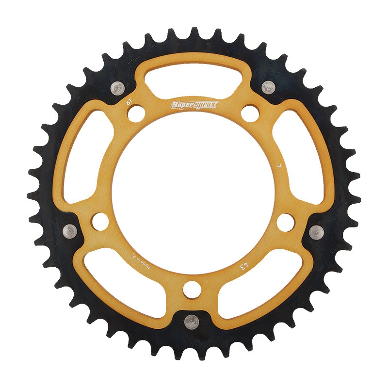 Ketten Rad SUPERSPROX STEALTH gold 43T, 525
