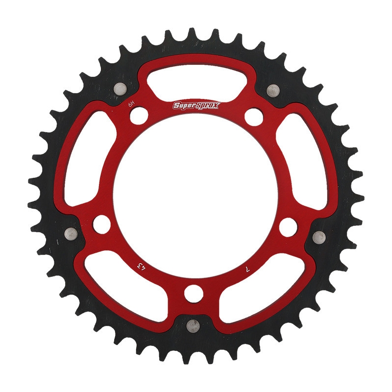 Ketten Rad SUPERSPROX STEALTH rot 43T, 525