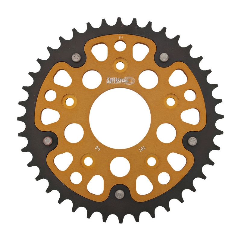 Ketten Rad SUPERSPROX STEALTH gold 40T, 520