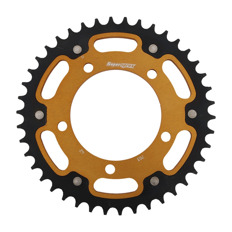 Ketten Rad SUPERSPROX STEALTH gold 42T, 520