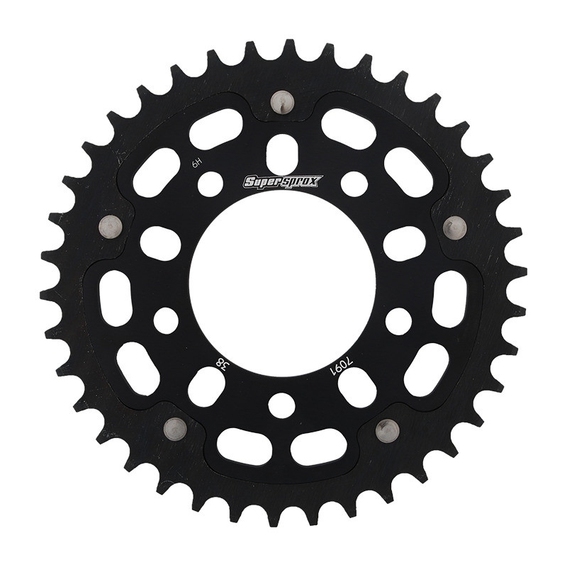 Ketten Rad SUPERSPROX STEALTH schwarz 38T, 520