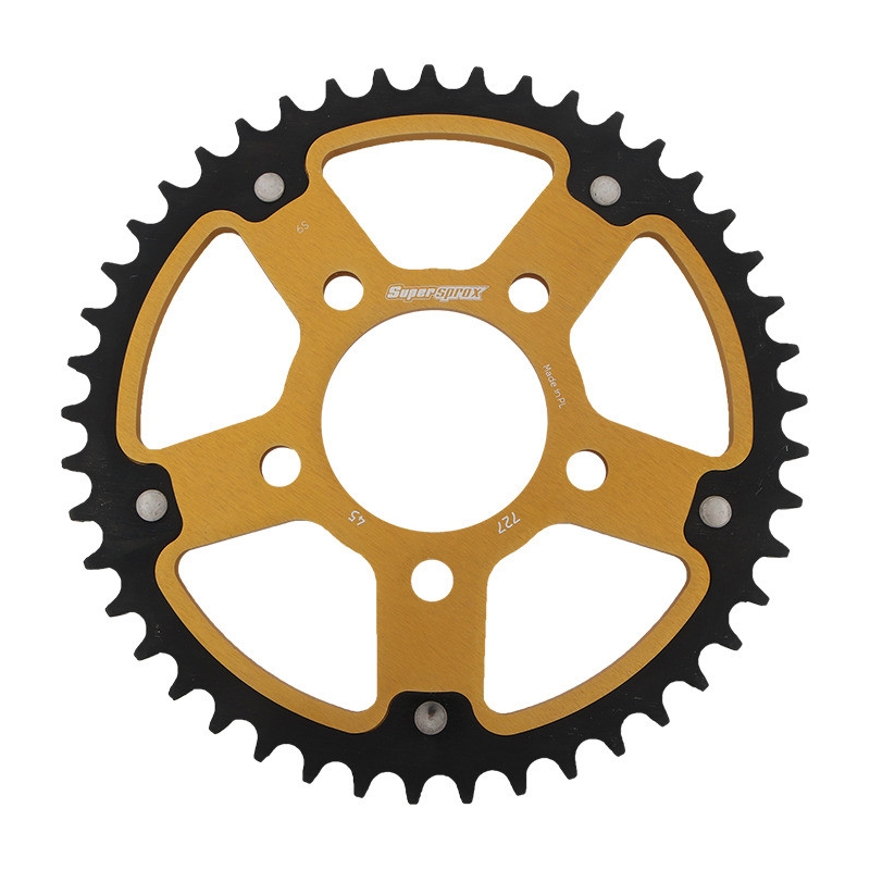 Ketten Rad SUPERSPROX STEALTH gold 45T, 525