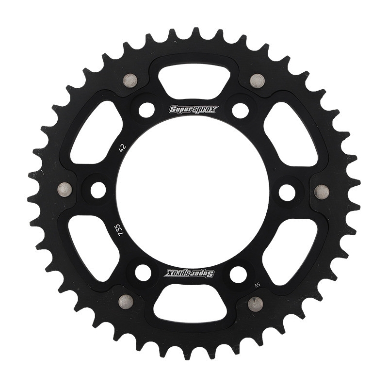 Ketten Rad SUPERSPROX STEALTH schwarz 42T, 520
