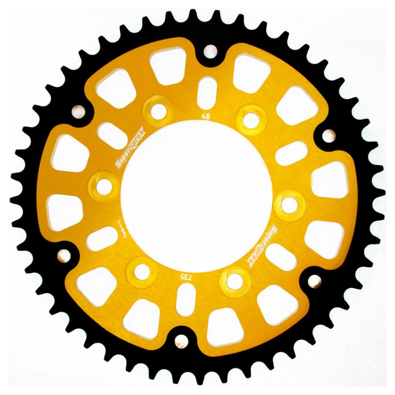 Ketten Rad SUPERSPROX STEALTH gold 48T, 520