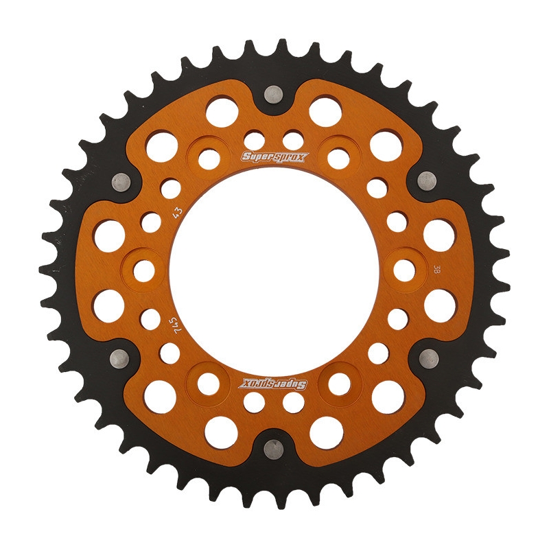 Ketten Rad SUPERSPROX STEALTH gold 43T, 525