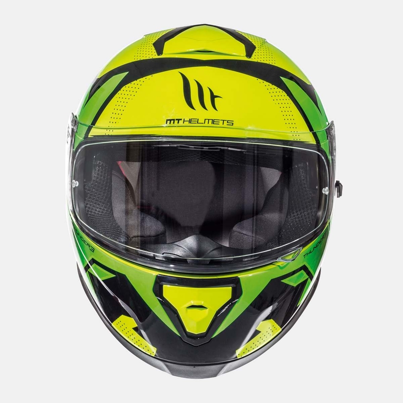 MT Thunder 3 SV Torn fluo gelb-grün Integral Motorradhelm
