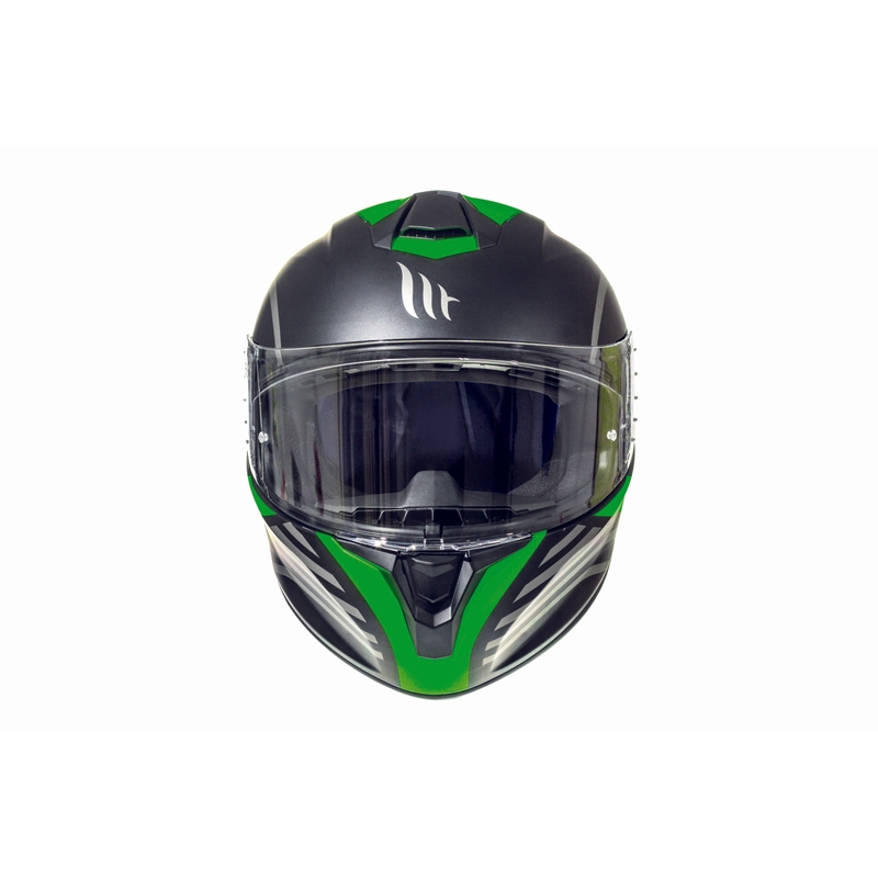 MT Targo Doppler fluo grün matt integral Motorradhelm Ausverkauf