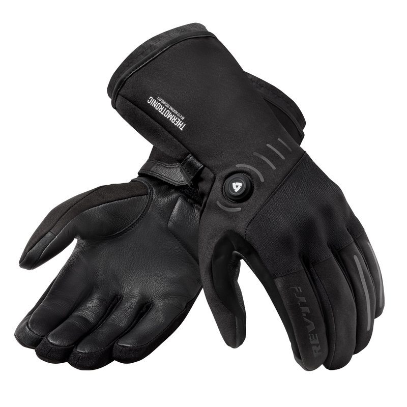 Beheizte Motorradhandschuhe Revit Freedom H2O schwarz