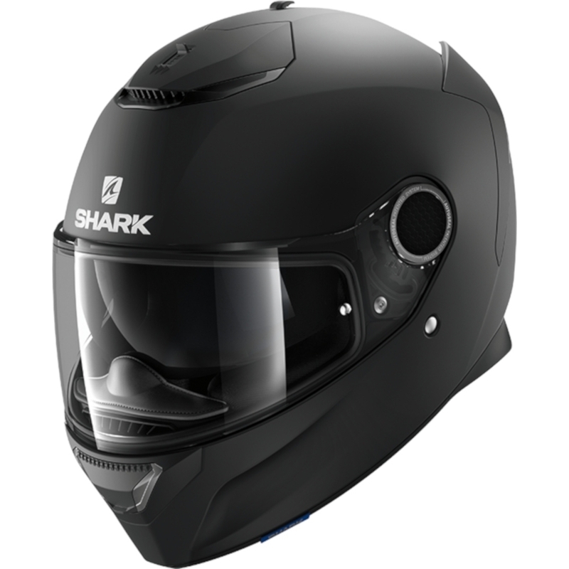 Integralhelm SHARK SPARTAN Blank schwarz matt - II. Qualität
