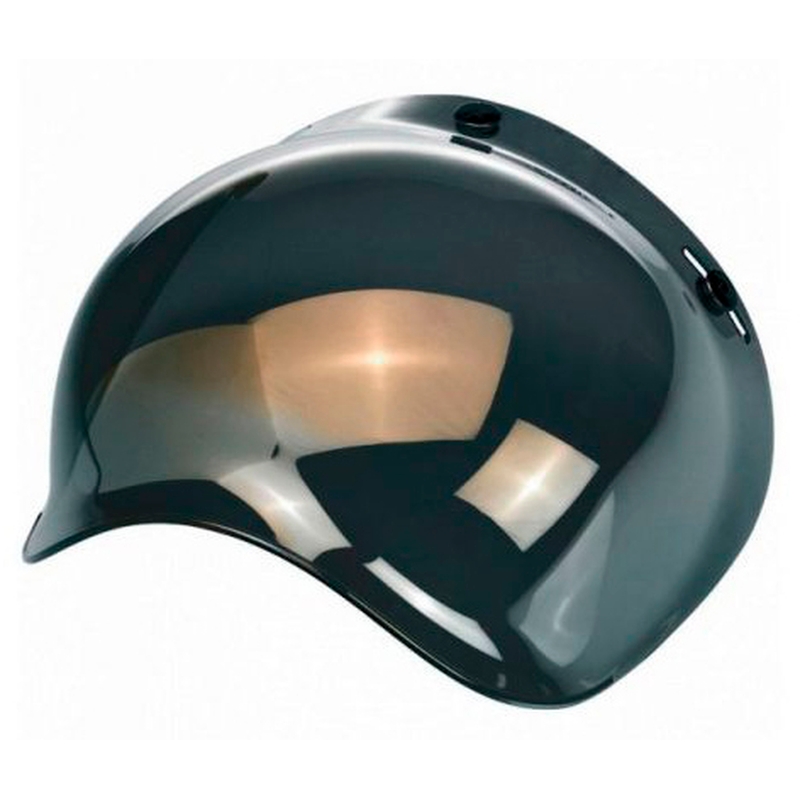 Verspiegelte silberne Plexiglasscheibe für Cassida Oxygen Helm