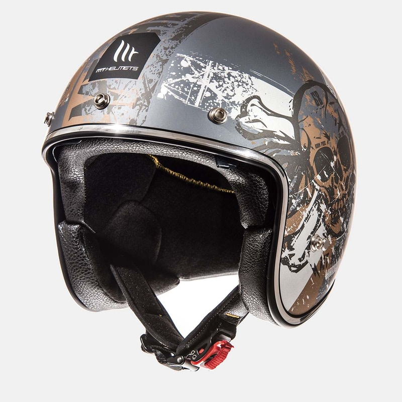 MT LeMans SV Hardcore Open Motorrad-Helm
