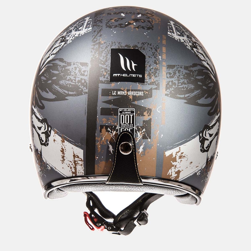 MT LeMans SV Hardcore Open Motorrad-Helm