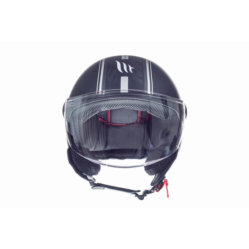 Open Motorradhelm MT Street Entire Black Matte Ausverkauf