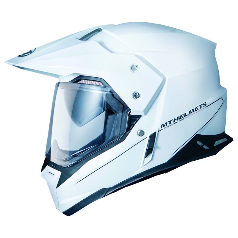 Enduro-Helm MT Synchrony Duosport SV weiß Ausverkauf