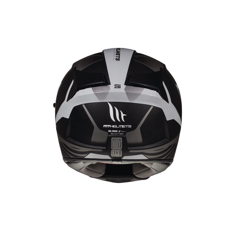 MT Blade 2 SV Blaster Integral Motorradhelm schwarz matt-grau