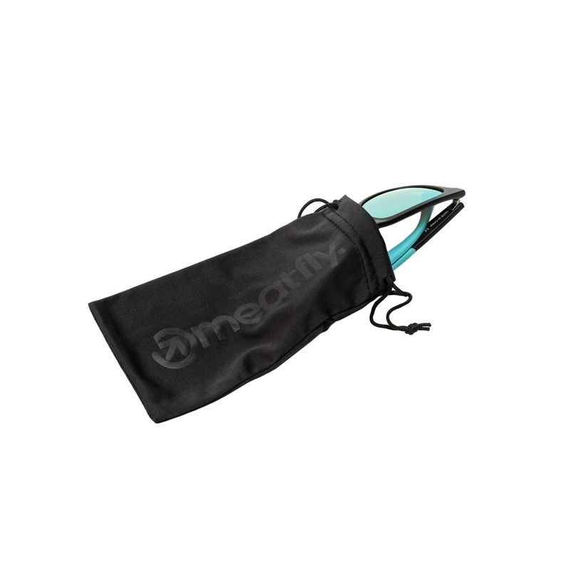 Meatfly Clutch 2 schwarz-türkis Sonnenbrille