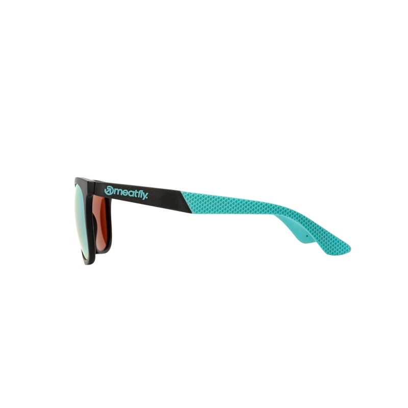 Meatfly Clutch 2 schwarz-türkis Sonnenbrille