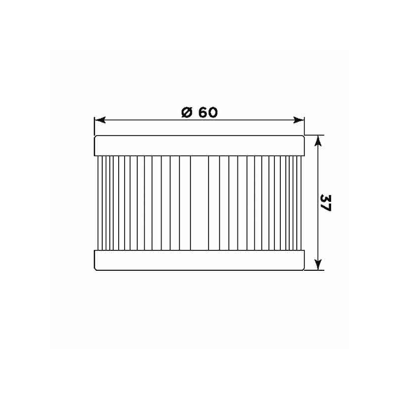 Ölfilter MIW (alt. HF137)
