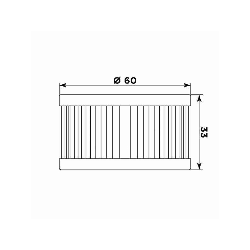 Ölfilter MIW (alt. HF136)