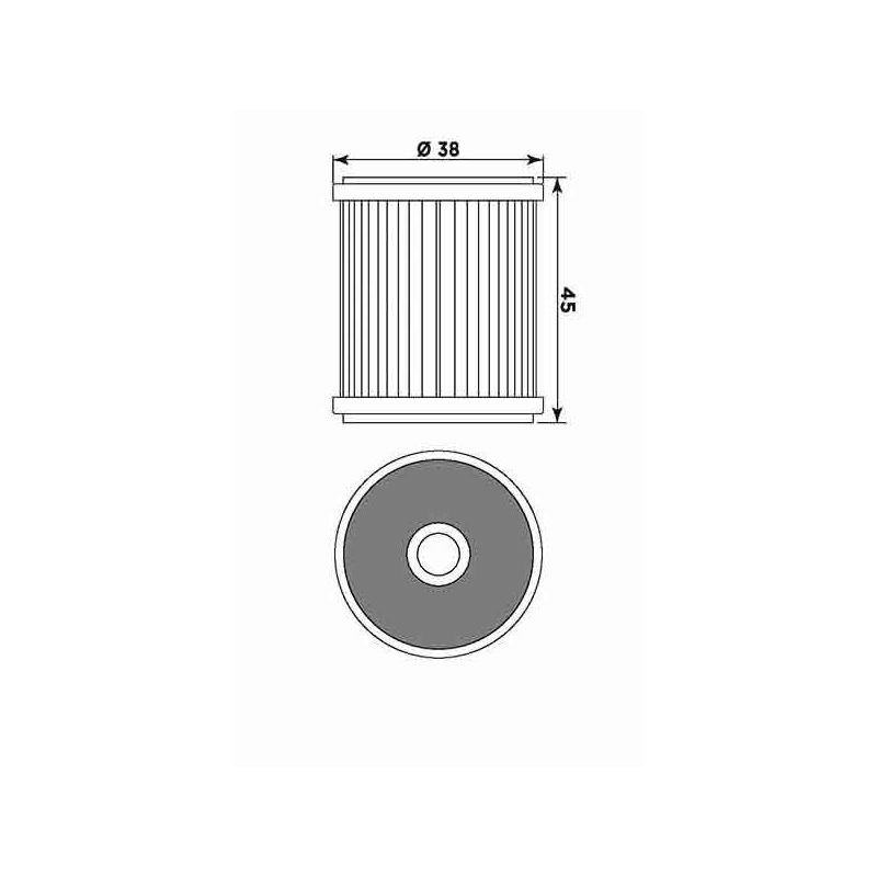 Ölfilter MIW (alt. HF142)