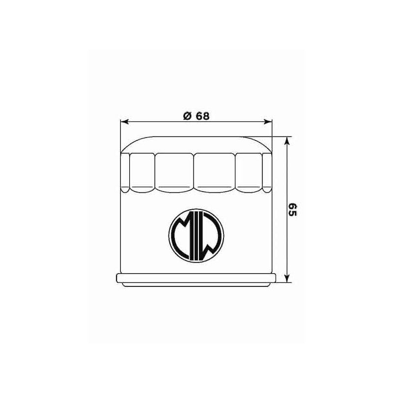 Ölfilter MIW (alt. HF975)
