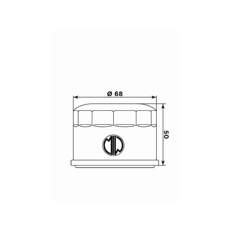 Ölfilter MIW (alt. HF985)