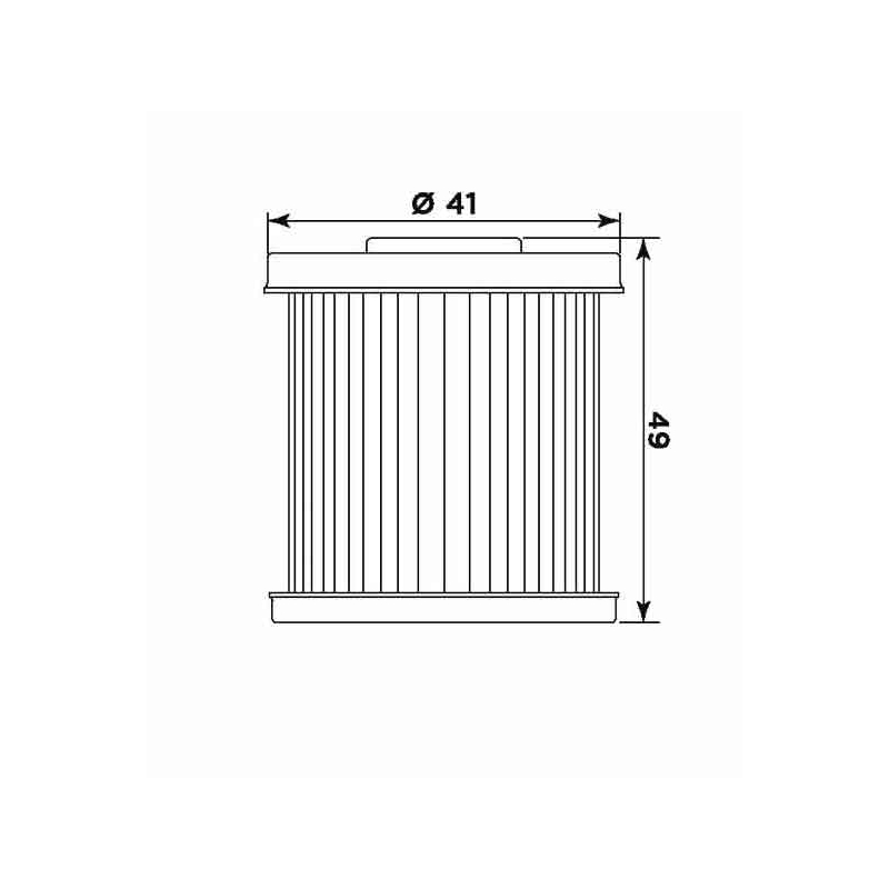 Ölfilter MIW (alt. HF168)