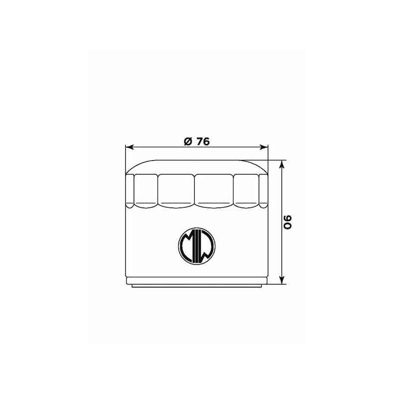 Ölfilter MIW (alt. HF552)