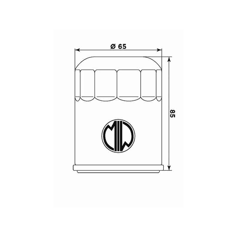 Ölfilter MIW (alt. HF621)