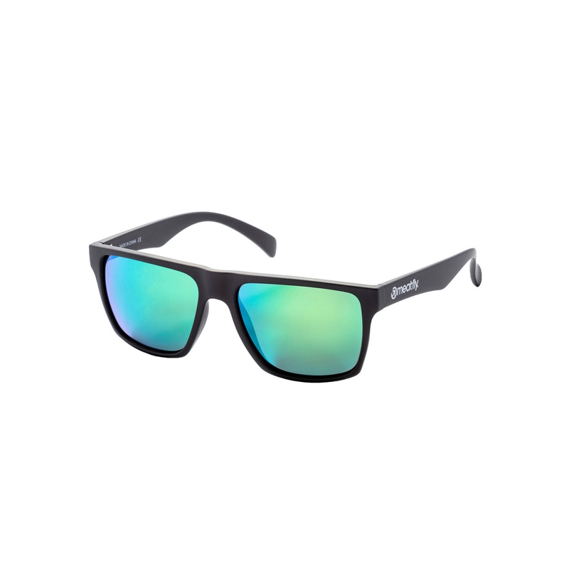 Meatfly Trigger 2 schwarz-grüne Sonnenbrille