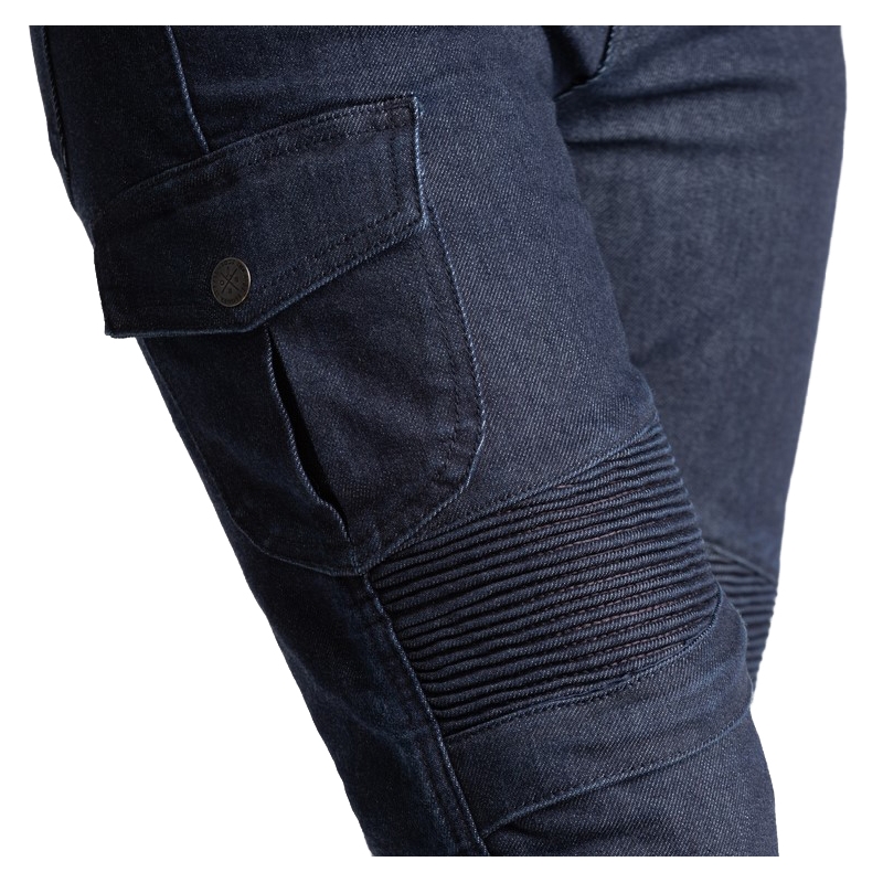 BROGER Ohio dunkelblaue Motorradjeans für Frauen Ausverkauf