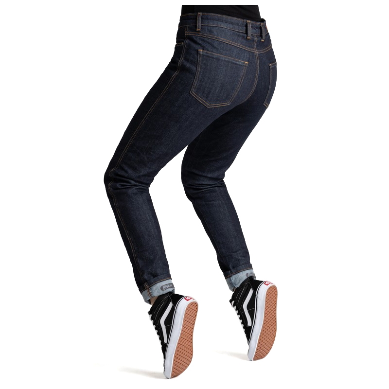 BROGER California Damen Motorradjeans Dunkelblau Ausverkauf