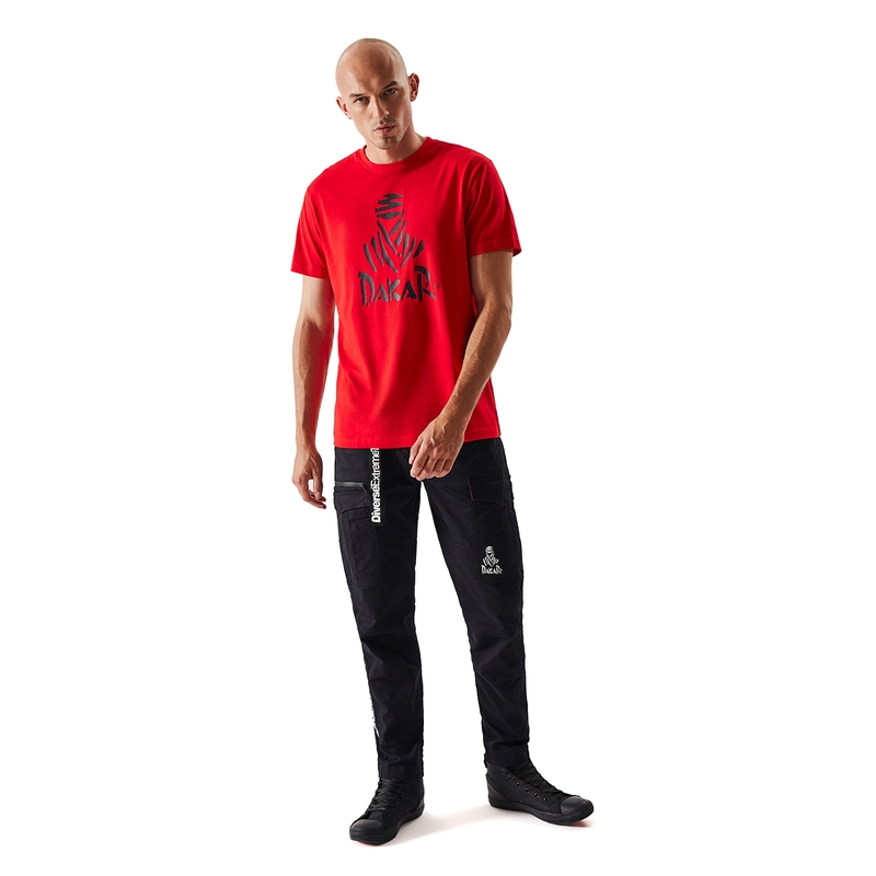 T-shirt DAKAR Sport rot Ausverkauf