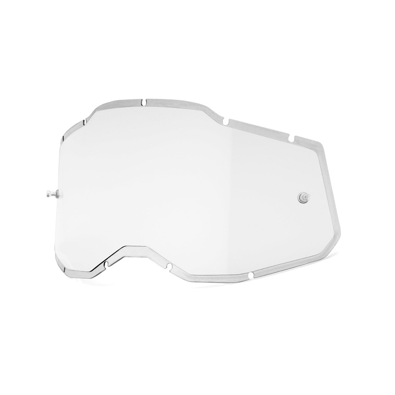 Plexi 100% gespritzt Racecraft 2/Accuri 2/Strata 2 klar (Anti-Beschlag)