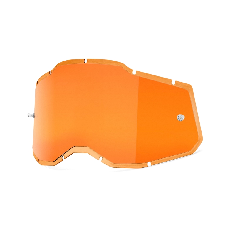 Plexi 100% Injected Racecraft 2/Accuri 2/Strata 2 orange verspiegelt (Anti-Beschlag)