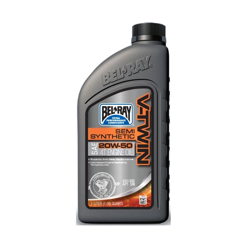 Motoröl Bel-Ray V-TWIN SEMI SYNTHETIC 20W-50 1 l