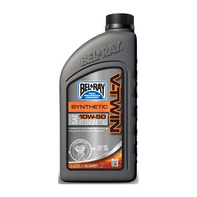 Motoröl Bel-Ray V-TWIN SYNTHETIC 10W-50 1 l