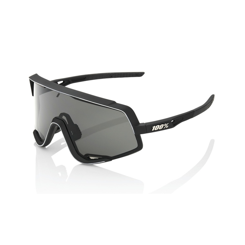 100% GLENDALE Soft Tact Black Sonnenbrille (geräuchertes Glas)