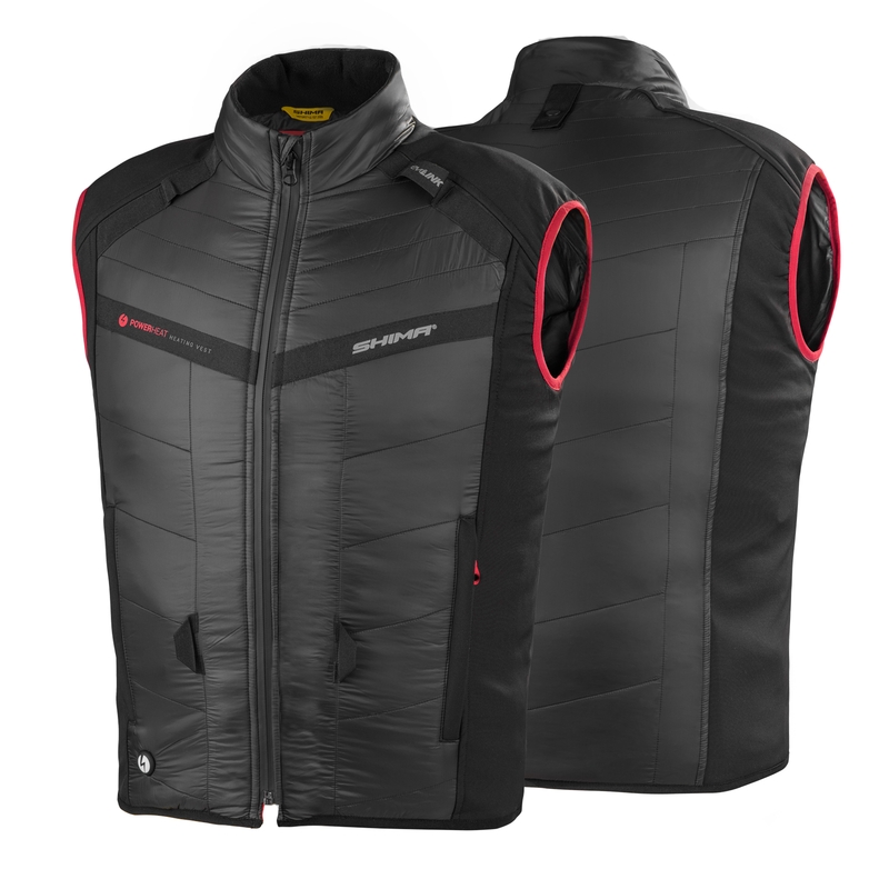 Shima Powerheat Weste schwarz-rot