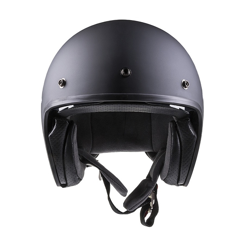 Cassida Oxygen offener Motorradhelm schwarz matt