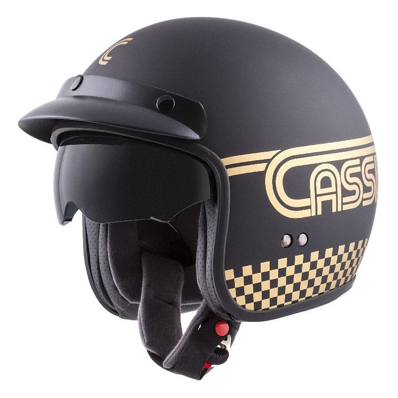 Cassida Oxygen Rondo Gold Open Motorradhelm Ausverkauf