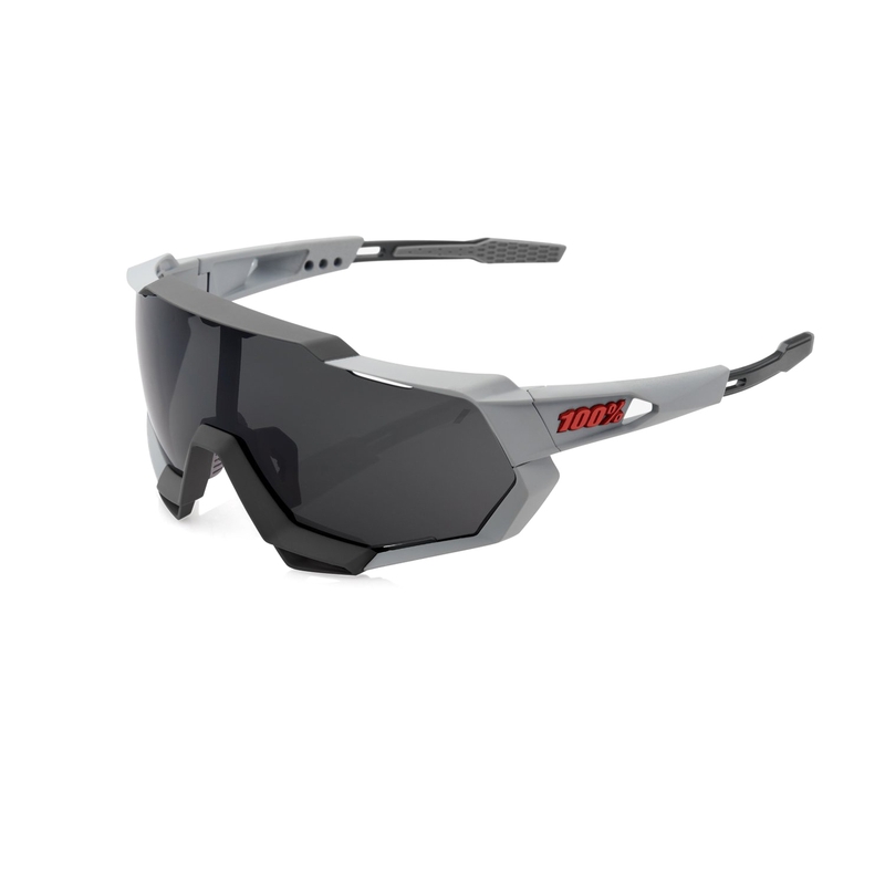 Sonnenbrille 100% SPEEDTRAP grau (geräuchertes Glas)